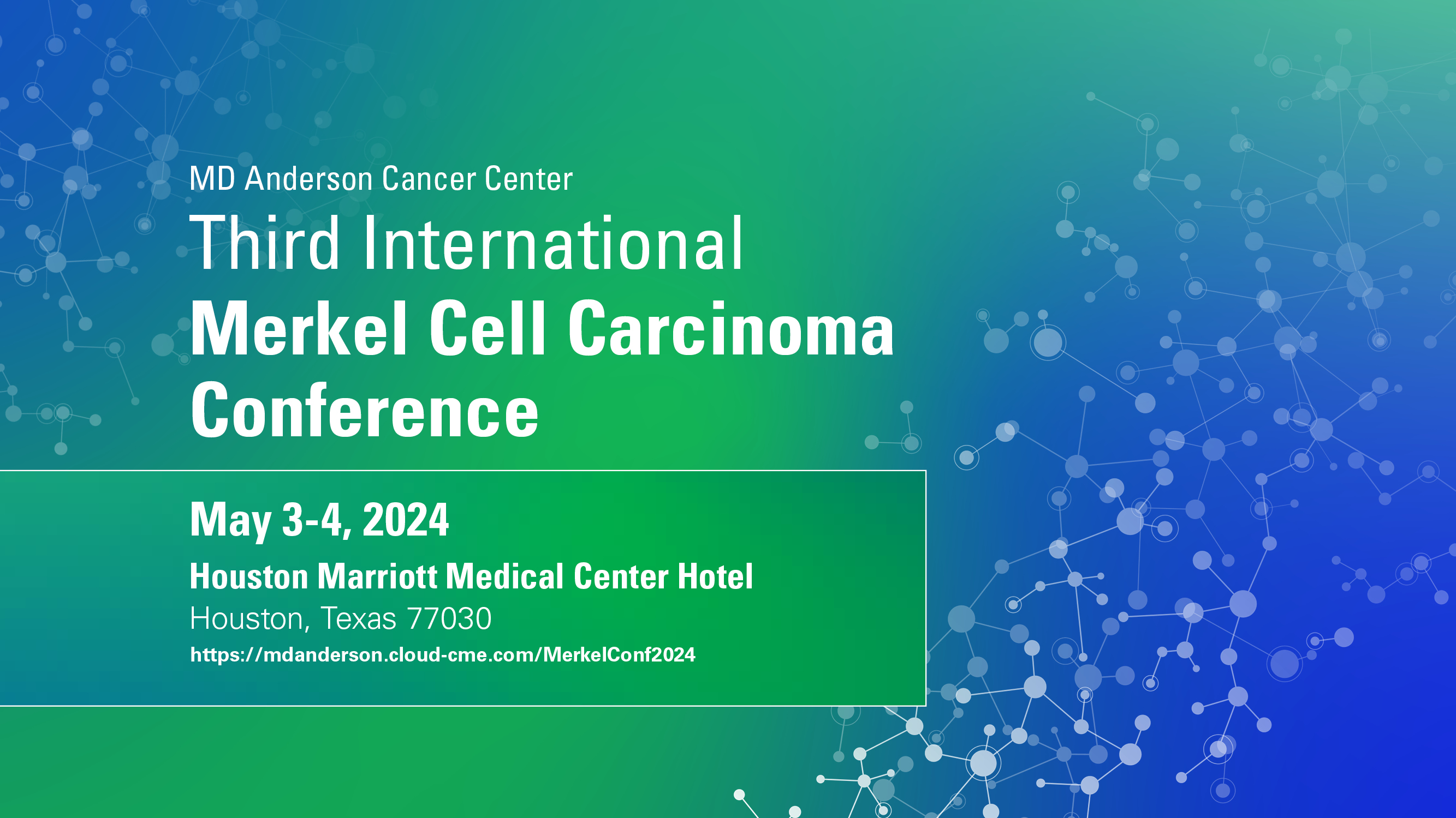International Merkel Cell Carcinoma Conference Banner